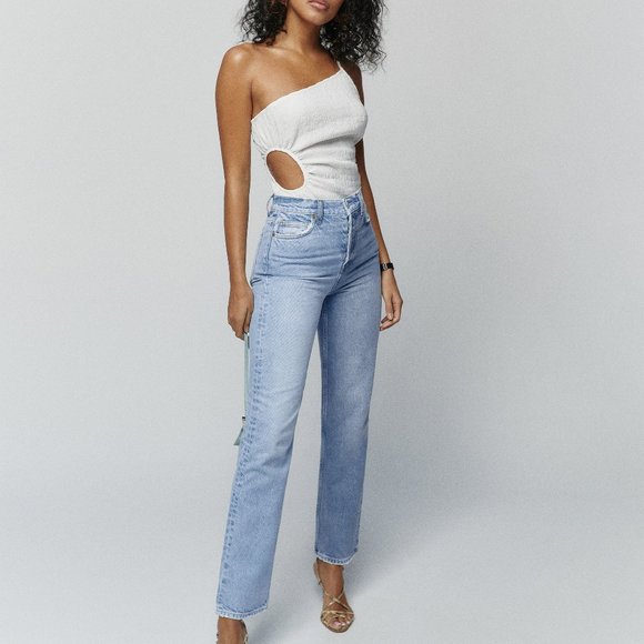 Reformation Denim - NWT Reformation  TWO TONE CYNTHIA